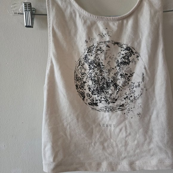 Kendall & Kylie Venus White Crop Top Small - Picture 2 of 6